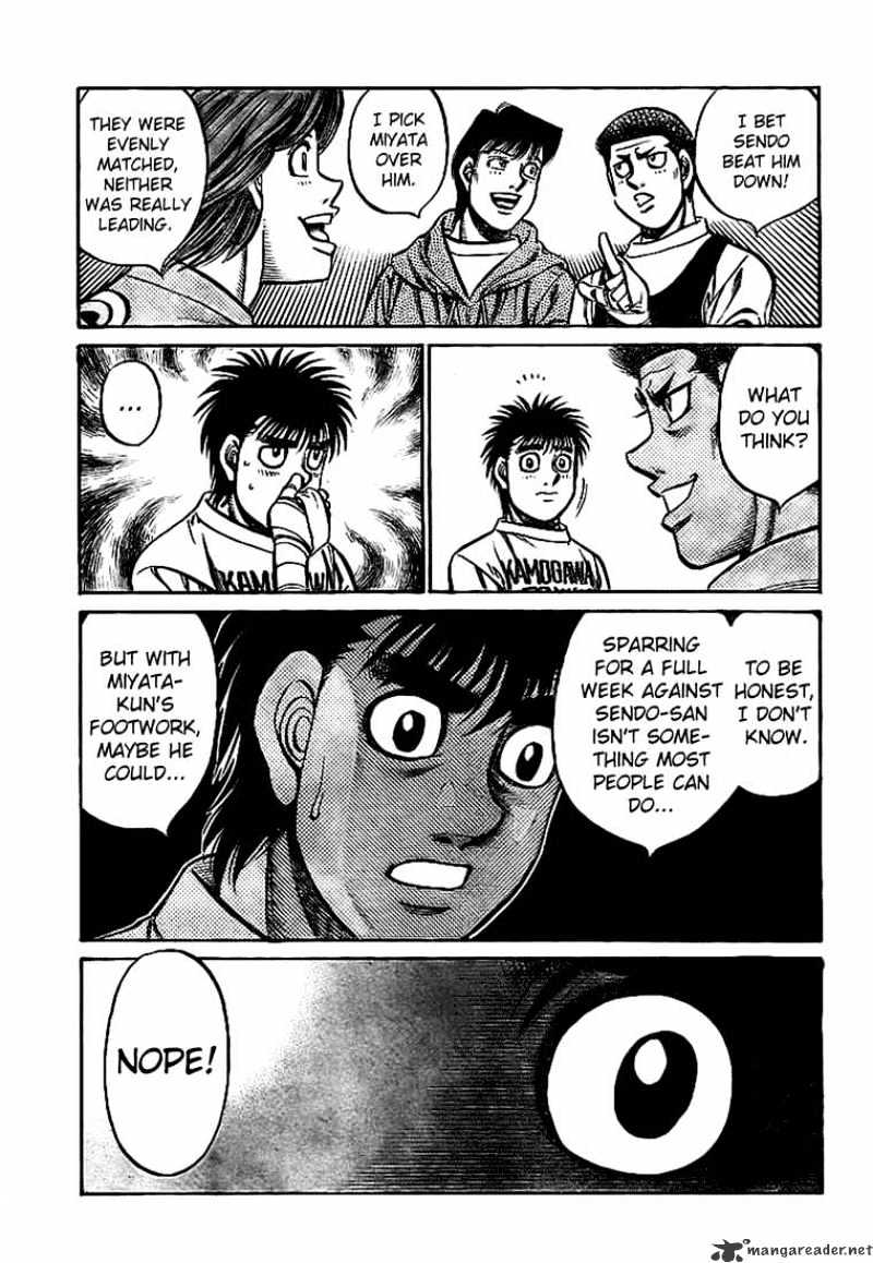 Hajime no Ippo: Fighting Spirit, Chapter 814 image 09